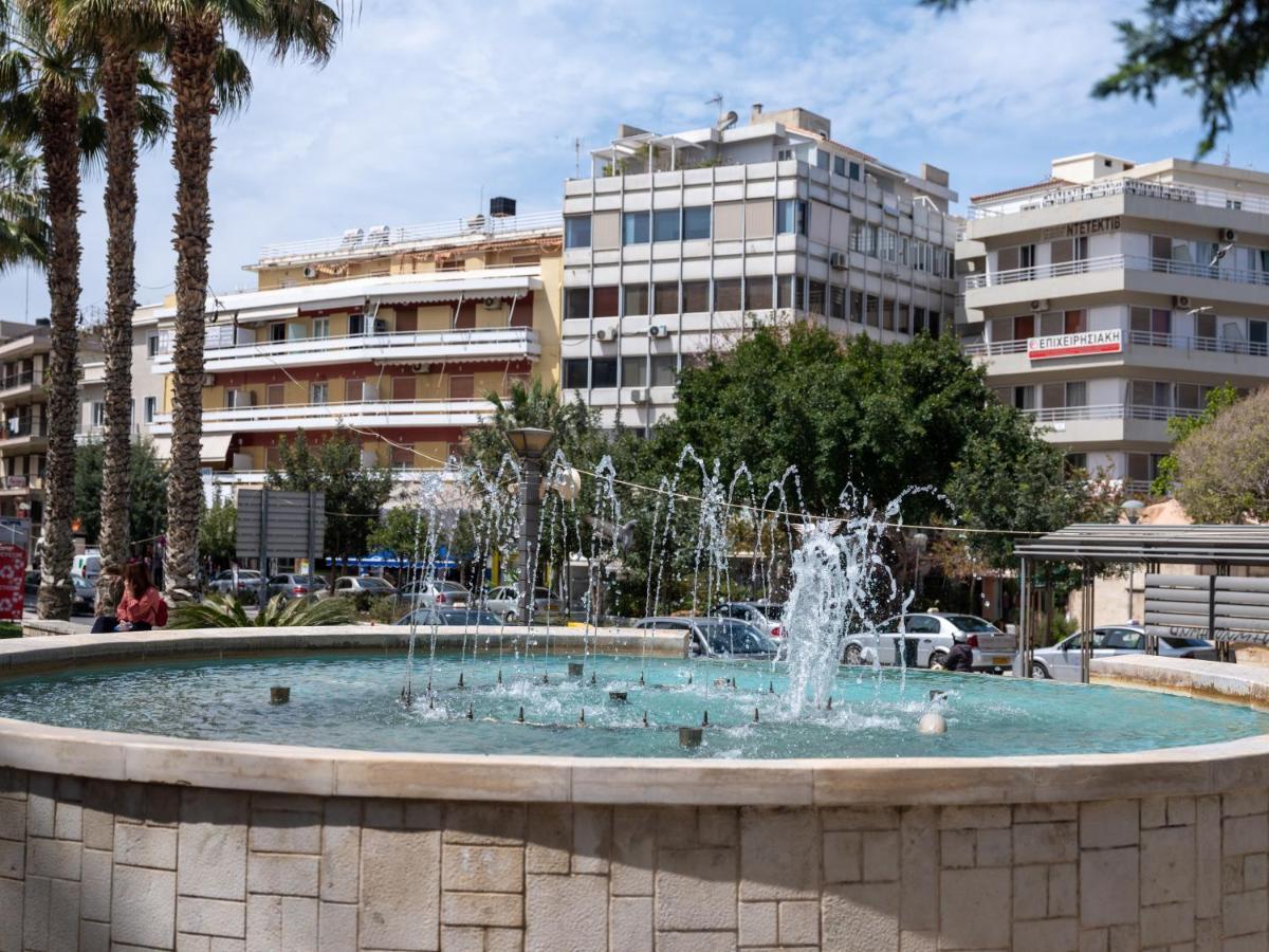 Electra Luxury Apartment At The Heraklion Center Exteriör bild